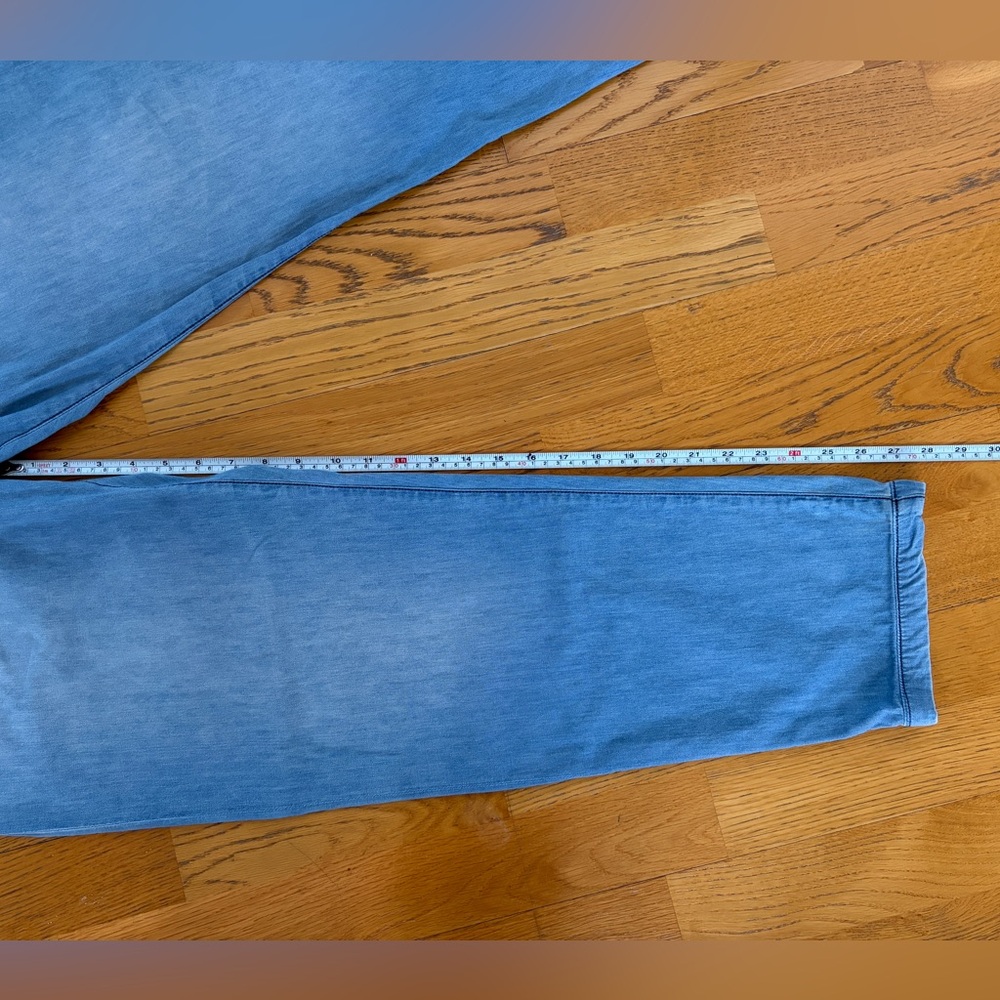 Men's Marco Pescarolo Lightweight Blue Relaxed Jeans W36 - Picture 8 of 14